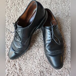 Allen Edmonds Oxford Black Leather Dress Shoes